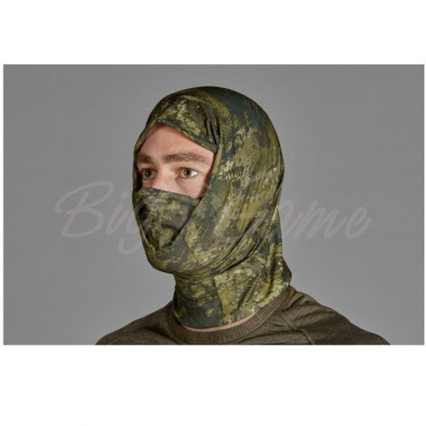 Повязка SEELAND Neck gaiter 2-pack цвет Pine green / InVis green фото 3