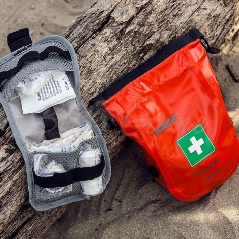 Аптечка ORTLIEB First-Aid-Kit Safety Level водонепроницаемая 1,2 л цв. красный фото 6