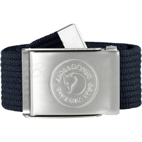 Ремень FJALLRAVEN 1960 Logo Belt цвет Dark Navy фото 1