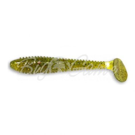 Виброхвост CRAZY FISH Vibro fat 2,7" (5 шт.) зап. жареная рыба код цв. 1 фото 1