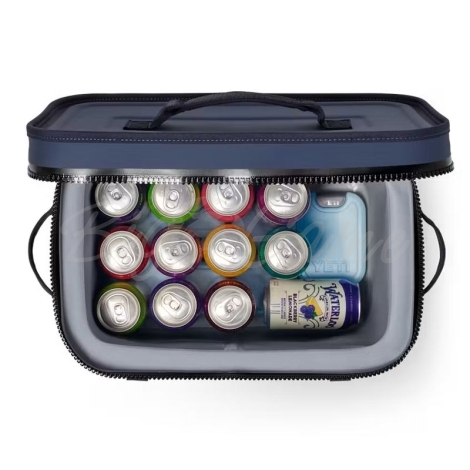 Сумка изотермическая YETI Hopper Flip 18 Soft Cooler цвет Classic Navy фото 2