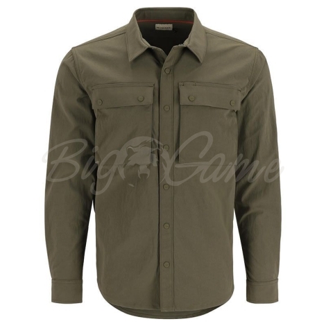 Рубашка SIMMS Lodge Work Shirt цвет Loden фото 1