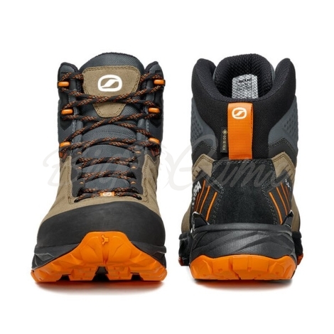 Ботинки SCARPA Rush Trk GTX цвет Desert / Mango фото 5