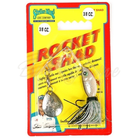 Спиннербейт STRIKE KING Rocket Shad 10,5 г (3/8 oz) цв. shad фото 1