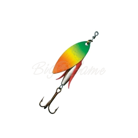 Блесна вращающаяся KUUSAMO Balance-Lippa 10 г код цв. FR/Fye/GR фото 1