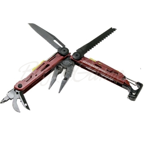 Мультитул LEATHERMAN  Signal Black Crimson фото 6