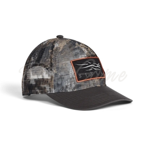 Бейсболка SITKA Icon Optifade Mesh Mid Pro Trucker Hat цвет Lead / Elevated II фото 1