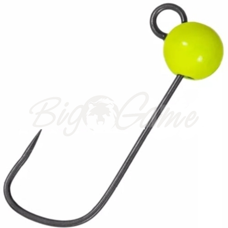 Джиг-Головка вольфрамовая MYSTICK Trout Jig  0,5 г № 6 (3 шт.) цв. шартрез фото 1