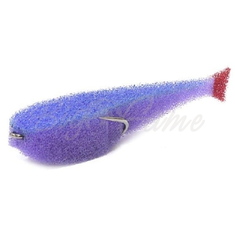 Поролоновая рыбка LEX Classic Fish CD 9 LBLB (сиреневое тело / синяя спина / красный хвост) фото 1