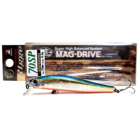 Воблер ZIP BAITS Rigge 70SP код цв. L-128 фото 1