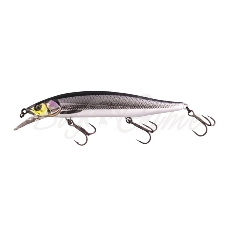 Воблер JACKALL RV-Minnow 110 SP цв. rv silver фото 2