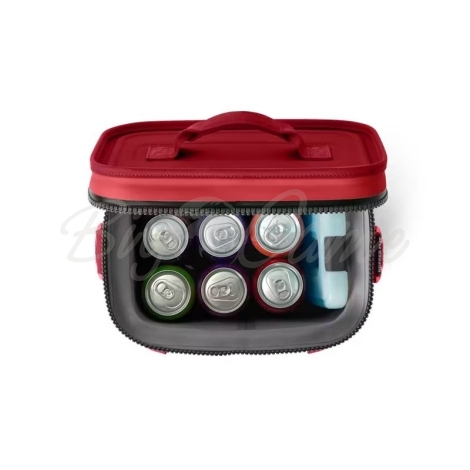 Сумка изотермическая YETI Hopper Flip 8 Soft Cooler цвет Rescue Red фото 2
