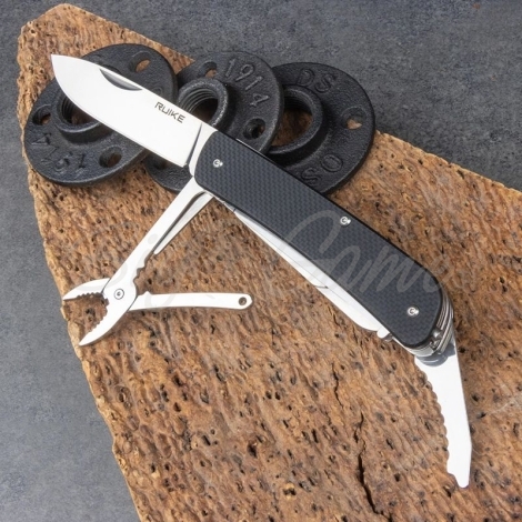 Мультитул RUIKE Knife L41-B цв. Черный фото 8