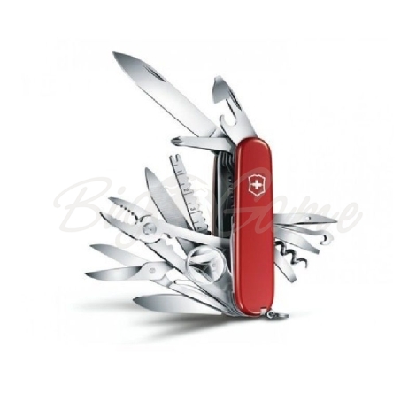 Нож VICTORINOX SwissChamp 91мм 33 функции цв. красный фото 1