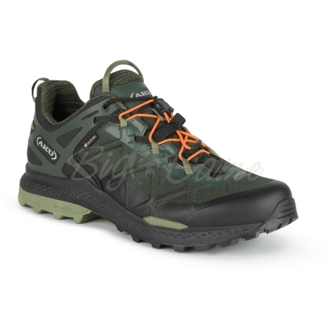 Кроссовки треккинговые AKU Rocket DFS GTX цвет Military Green / Black фото 1