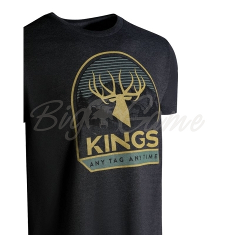 Футболка KING'S Alpine Tee New цвет Heather Graphite фото 3
