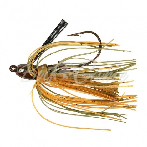 Бактейл STRIKE KING Bitsy Bug mini jig 1,75 г (1/16 oz) цв. green crayfish фото 2