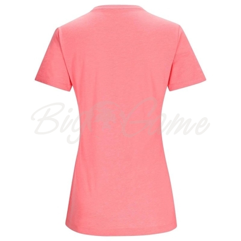 Футболка SIMMS Women 's Crew Logo T-Shirt цвет Watermelon Heather фото 2