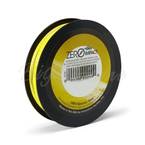 Плетенка POWER PRO Zero-Impact 275 м цв. Yellow (Желтый) 0,43 мм фото 1