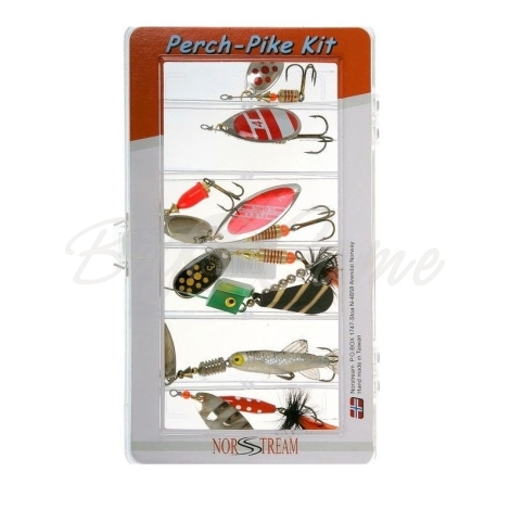 Набор NORSTREAM PERCH-PIKE KIT (8 блесен) фото 1