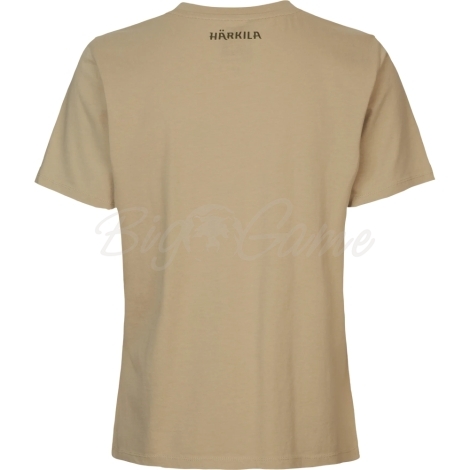 Футболка HARKILA Stag Badge S/S T-Shirt Women цвет Sand фото 8