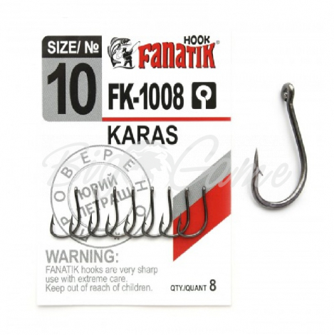Крючок одинарный FANATIK FK-1008 Karas фото 1