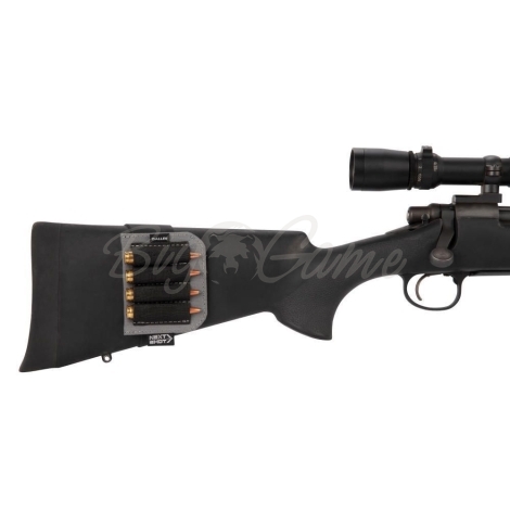 Патронташ на приклад ALLEN на приклад  Next Shot Rifle Cartridge Band цвет Black / Grey фото 6