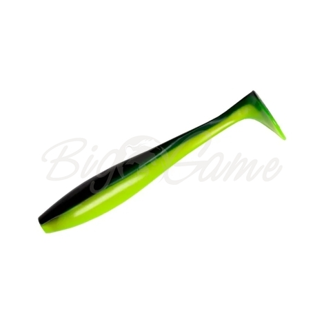 Виброхвост NARVAL Choppy Tail 10 см (5 шт.) цв. 045-Black Lime фото 1