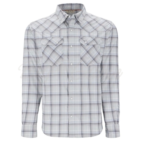 Рубашка SIMMS Brackett LS Shirt цвет Aspen Plaid фото 1