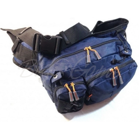 Сумка рыболовная GEECRACK Gee602 Hip Bag Type-2 цвет Navy фото 2