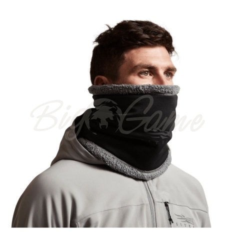 Повязка SITKA Neck Gaiter цвет Black фото 3