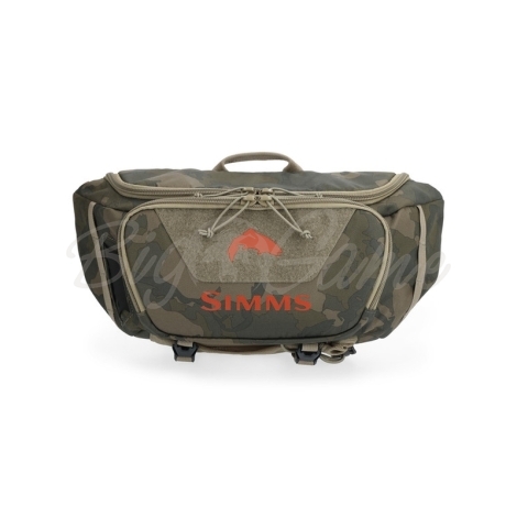 Сумка поясная SIMMS Tributary Hip Pack цвет Regiment Camo Olive Drab фото 1