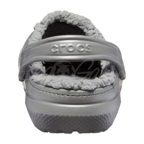 Сабо CROCS Classic Lined Clog цвет серый фото 2