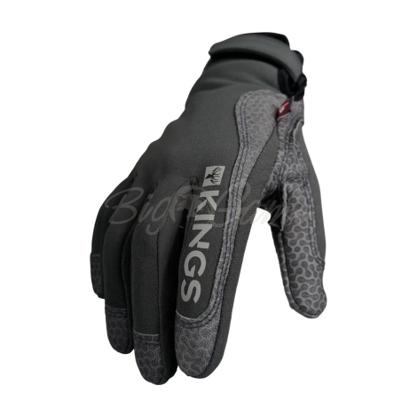 Перчатки KING'S XKG Primaloft Guide Gloves цвет Charcoal фото 5