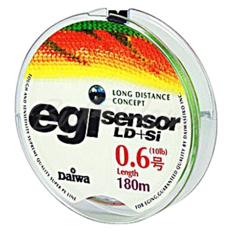 Плетенка DAIWA EGI Sensor LD + SI 120 м #0,6 фото 1