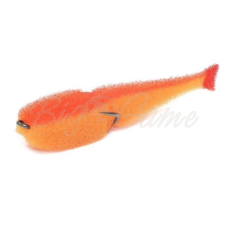 Поролоновая рыбка LEX Classic Fish CD 8 ORB (оранжевое тело / красная спина / красный хвост) фото 1