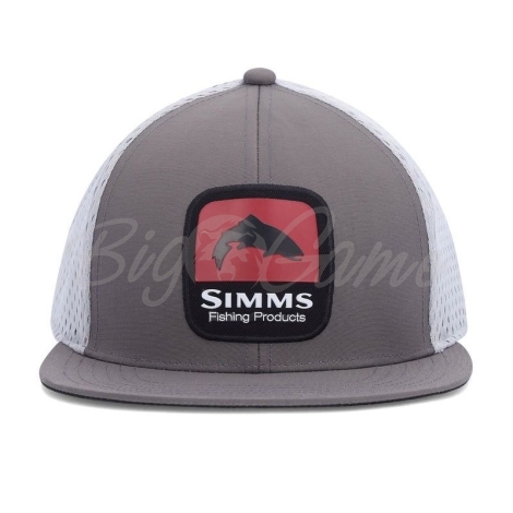 Кепка SIMMS Wildcard Trucker цвет Steel фото 1