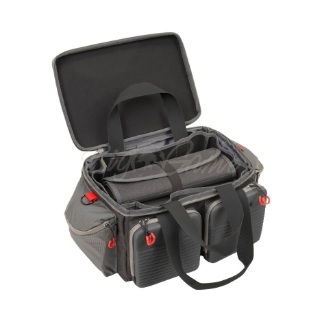 Сумка охотничья ALLEN Competitor Premium Range Bag With Fold-Up Mat цвет Heather Grey / Red фото 2