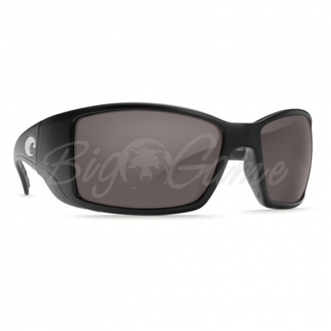 Очки поляризационные COSTA DEL MAR Blackfin 580P р. L цв. Matte Black цв. ст. Gray фото 1