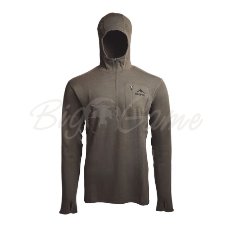 Худи SKRE Kaibab 300 Merino Hoodie цвет Earth Brown фото 1
