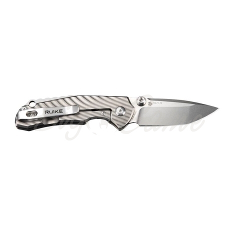 Нож складной RUIKE Knife M671-TZ цв. Серый фото 8