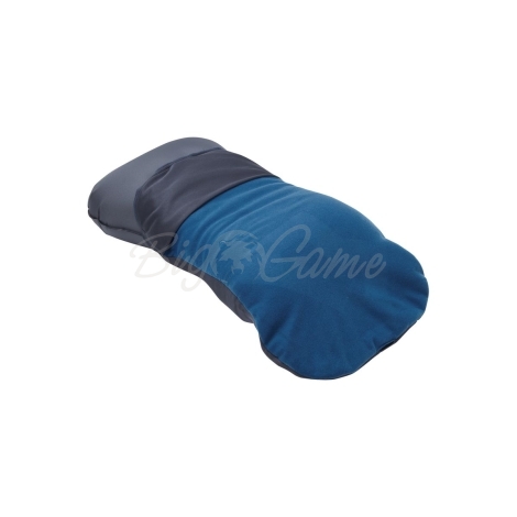 Подушка MOUNTAIN EQUIPMENT Aerostat Synthetic Pillow цв. Deep Sea Blue фото 3