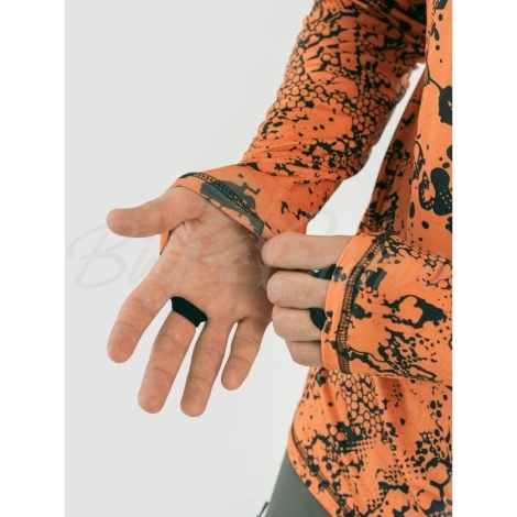 Джерси TRITON InterLock цвет Orang Print фото 2