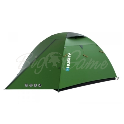 Палатка HUSKY Beast 3 цвет зеленый фото 1