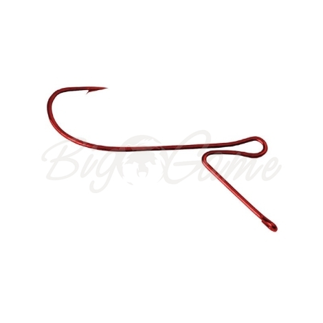 Крючок офсетный SAVAGE GEAR Finezze Standout Drop Shot Hook № 2 BLN/RED (10 шт.) фото 1