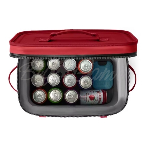 Сумка изотермическая YETI Hopper Flip 18 Soft Cooler цвет Rescue Red фото 2
