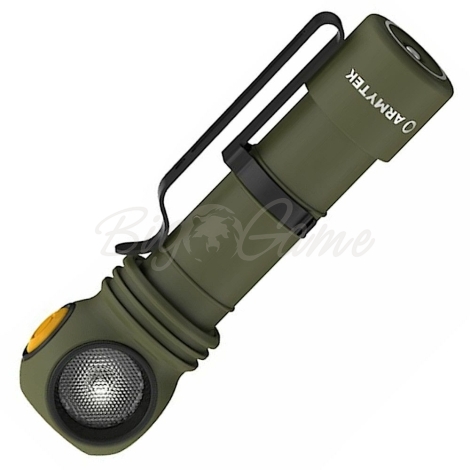 Фонарь налобный ARMYTEK Wizard C2 Pro Max Magnet USB Белый цвет Olive фото 1