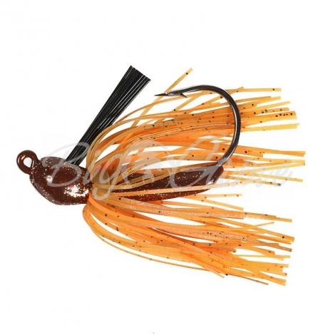 Бактейл STRIKE KING Bitsy Flip Jig 14 г (1/2 oz) цв. pumpkin craw фото 2