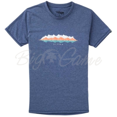 Футболка SITKA WS Ridgeline Tee Ss цвет Navy фото 1