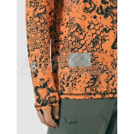 Джерси TRITON InterLock цвет Orang Print фото 3